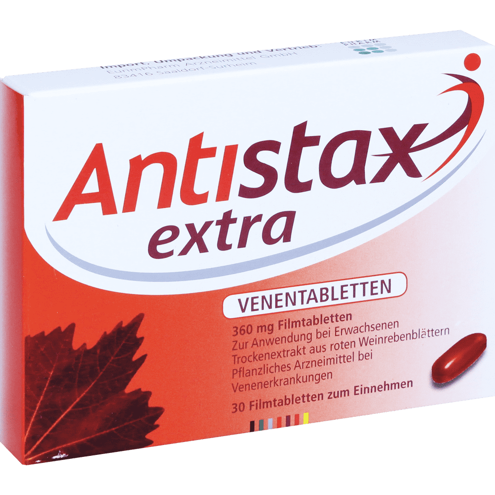 Supliment Alimentar, Sanofi, Antistax, Calmeaza Picioarele Obosite si Grele, 30 tablete