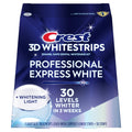 Cutie 19x Plicuri, Benzi Albirea Dintilor, Crest, 3D White, Professional Express White LED, cu lampa UV, 10% Concentratie, Tratament 19 zile, 60 min, Nivel Albire 30