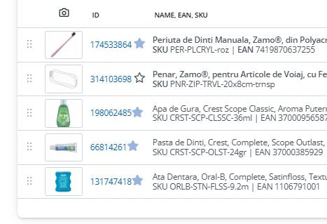 Set Igiena Orala, Crest, Glide, 3D White, pentru Respiratie Proaspata, Periuta Poliacril, Pasta 24gr, Apa Gura 36ml, Ata 4m