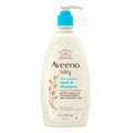 Gel de duș & șampon copii, Aveeno, Daily Moisture, Parfumat ușor, Curățare blândă, Hidratare, 532 ml