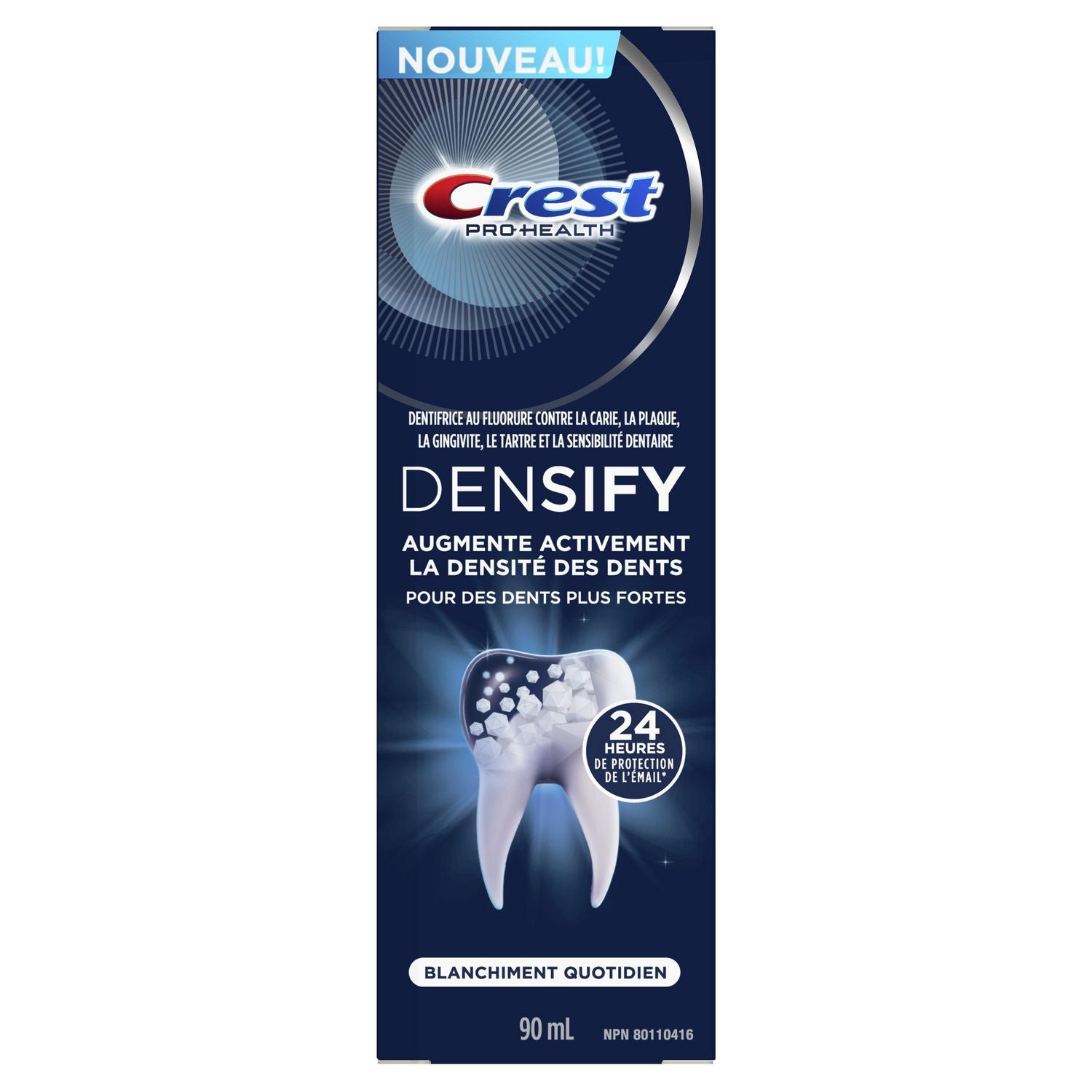 Pasta de Dinti, Crest, Pro-Health, Densify, Protejeaza si Regenereaza Densitatea Smaltului, 90ml