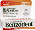 Crema Analgezica, Benzodent, Pentru Ameliorarea Durerilor in Urma iritatiilor Bucale, 20% Benzocaina, 7gr