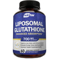 Supliment Alimentar, Nutriflair, Glutation Lipozomal, Efect Antioxidant, Vegan, fara Lactoza, 700mg / portie, 60 capsule