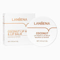Balsam de Buze, Lanbena, cu Unt de Cocos si Unt de Shea, pentru Hidratare Intensiva, 6.5gr