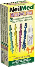 Bețișoare reutilizabile pentru curățarea urechii, NeilMed, Flexible Ear Cleaners, Set 15 bucăți