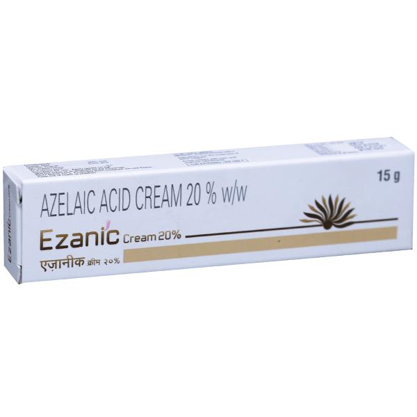 Anti-Acne Cream, Ezanic, Azelaic Acid 20%, 15gr