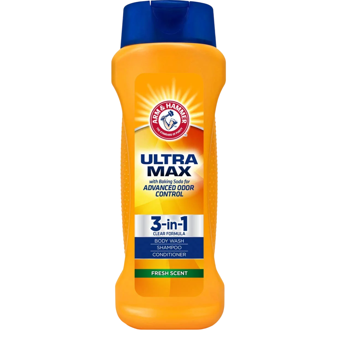 Sampon, Balsam si Gel de Dus 3 in 1, Arm & Hammer, Ultra Max, pentru Curatarea Corpului si a Parului, 354ml