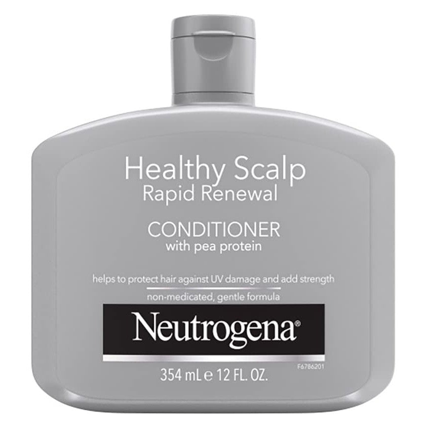 Balsam de Par, Neutrogena, Healthy Scalp, Rapid Renewal, cu Proteine din Mazare, Intareste Firul de Par si Ofera Protectie impotriva UV, 354ml