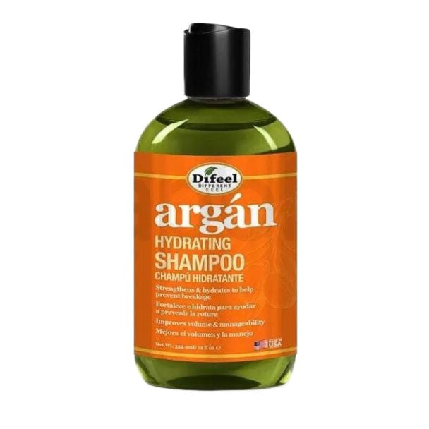 Șampon, Difeel, Argan Oil, Hidratare, Curățare, Netezire, Strălucire, 354.9 ml