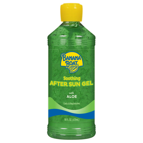 Gel after sun cu aloe, Banana Boat, Soothing Aloe After Sun Gel, Efect calmant și răcoritor, 473 ml