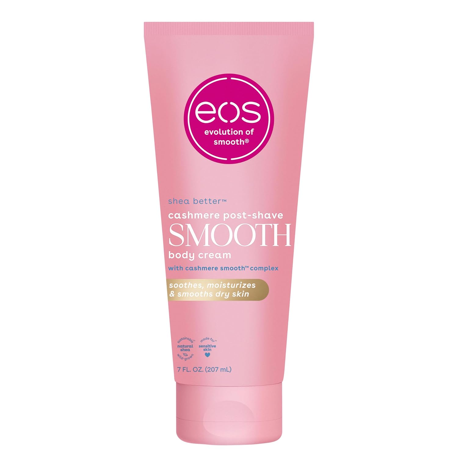 Cremă de corp, Eos, Cashmere Skin Collection, Hidratare 72 ore, Vanilie, 200 ml