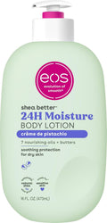 Loțiune de corp, Eos, Crème de Pistachio, Hidratare 24 h, Fără grăsimi, 473 ml