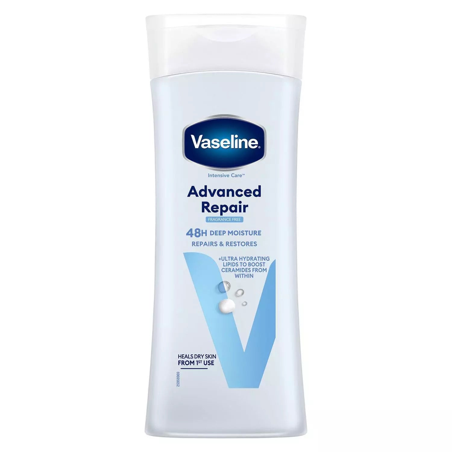 Loțiune de Corp, Vaseline, Intensive Care Advanced Repair, Reparare avansată, Reduce uscăciunea, 400 ml
