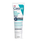 Crema de Spalare, CeraVe, Acne Foaming Cream Wash, pentru Piele Predispusa la Acnee, cu Peroxid de Benzoil 10%, 150ml