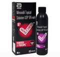 Solutie, Abbott, Minicheck, Minoxidil 5%, impotriva Caderii Parului, fara Alcool, Tratament 1 Luna, 60ml