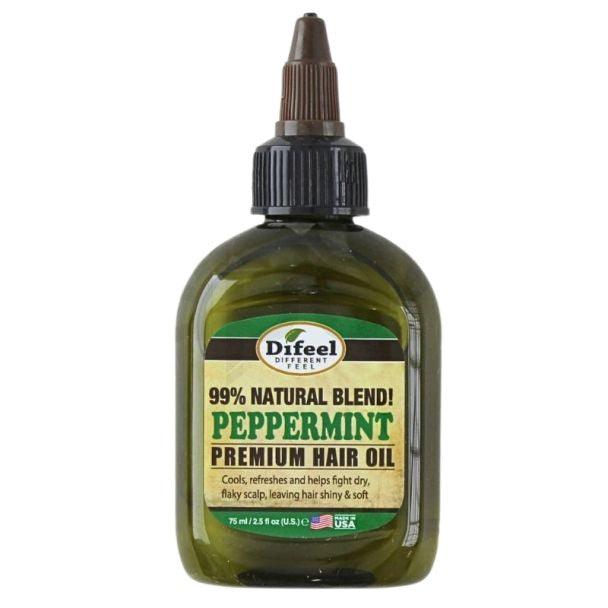 Ulei de păr, Difeel, Peppermint Oil Premium Natural, Revigorare, Îngrijire Scalp, Răcorire, 75 ml