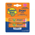 Balsam de buze sport (set 2 buc.), Banana Boat Sport Ultra, Lip Balm SPF 50+, Protecție împotriva soarelui și vântului, 2 × 4.25 g