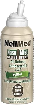 Spray nazal salin cu xylitol, NeilMed, NasaMist Xylitol, Protecție și hidratare, 133 ml