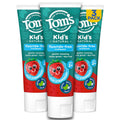 Pastă de dinți pentru copii, Tom's of Maine, Silly Strawberry, Fără fluor, Vârsta 2+, 145 g