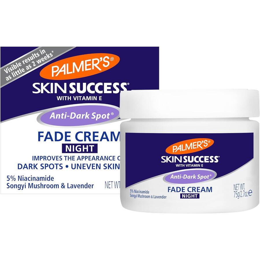Crema De Noapte Anti-Pete, Palmer's, Skin Success Fade Night Cream, Reduce Petele, Actioneaza Peste Noapte, 75 g