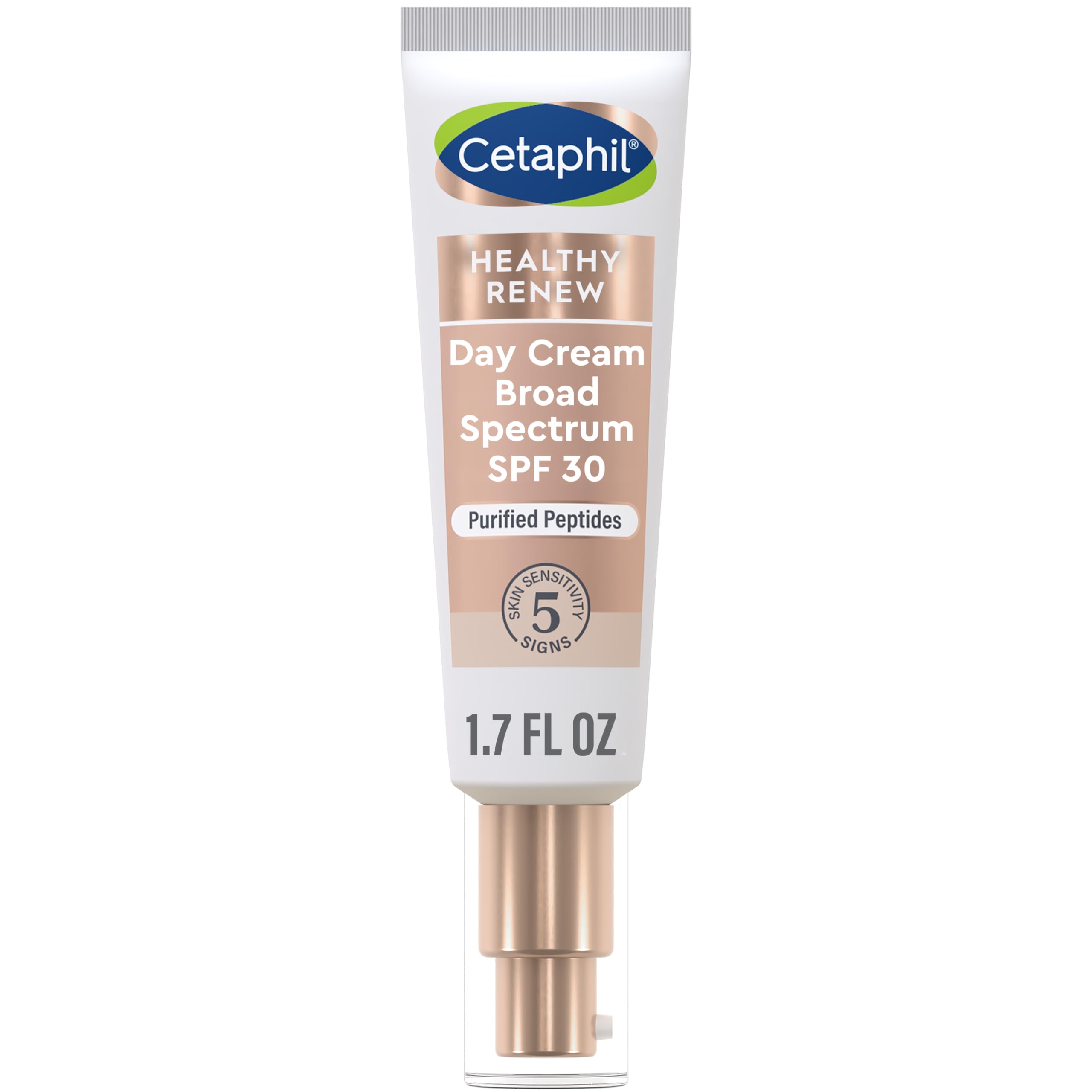 Crema de Fata, Cetaphil, Healthy Renew, Efect Hidratant, Formula Non-Grasa, Protectie UVA si UVB, fara Parfum, SPF 30, 48gr
