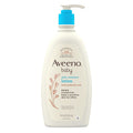 Loțiune bebeluși, Aveeno, Daily Moisture, Hidratare fără parfum, Ovăz calmant, Piele delicată, 532 ml