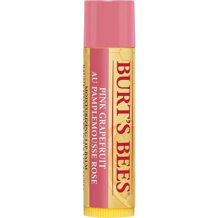 Balsam de buze, Burt's Bees, Pink Grapefruit, Revigorare, Hidratare, Aromă Citrice, 4.25 g