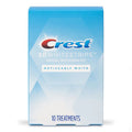 Cutie 10x Plicuri, Benzi Albirea Dintilor, Crest, 3D White, Noticeably White, 9% Concentratie, 10 zile