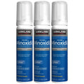 Set Spuma, Kirkland, Minoxidil 5%, pentru Stimularea Cresterii Parului si a Barbii, 3x 60ml