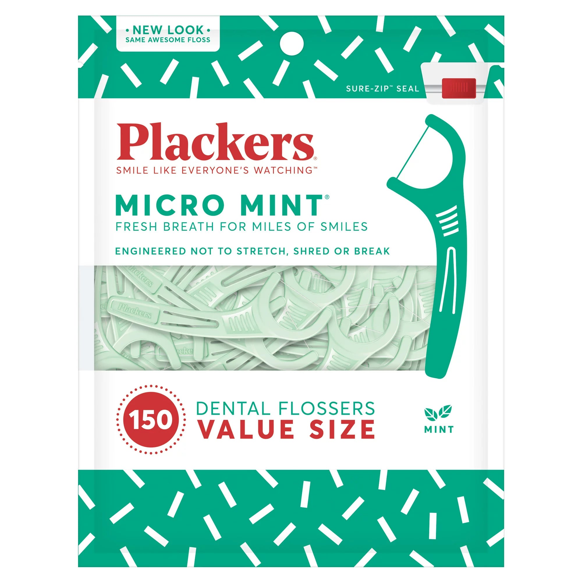 Set Ata Dentara, Plackers, Micro Mint, Tip Scobitoare, Curatare Rapida, Cerata cu Alunecare Usoara, Fibra Rezistenta, 150 buc