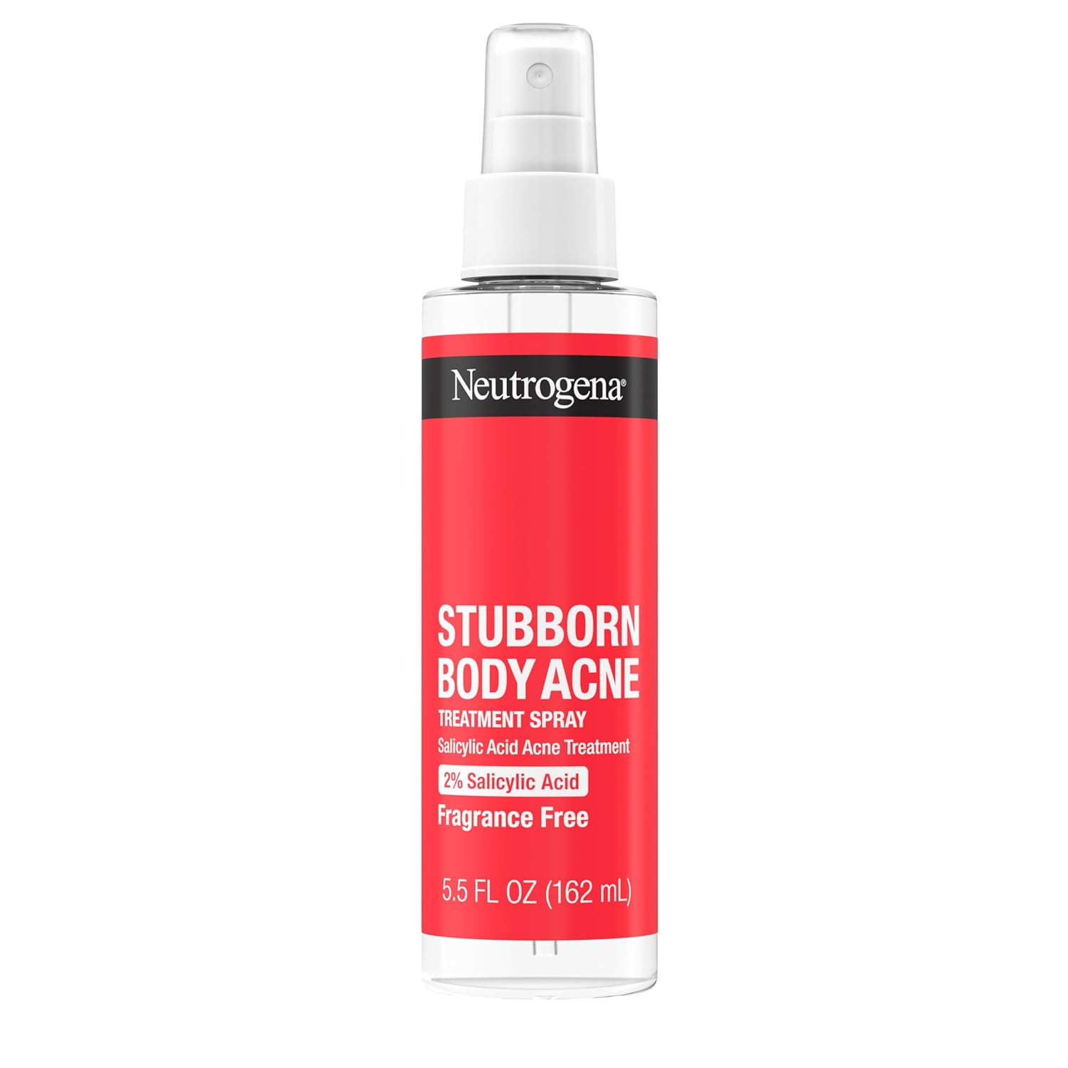 Spray de Corp, Neutrogena, impotriva Acneei, Previne Aparitia Eruptiilor Cutanate, Calmeaza si Hidrateaza, cu Acid Salicilic 2%, fara Parfum, 162ml