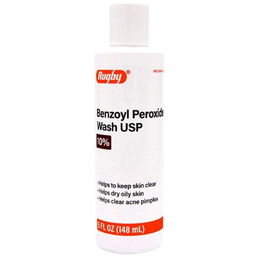 Lotiune de Spalat, Rugby, Wash, Efect impotriva Cosurilor, Peroxid Benzoil 10%, 148ml
