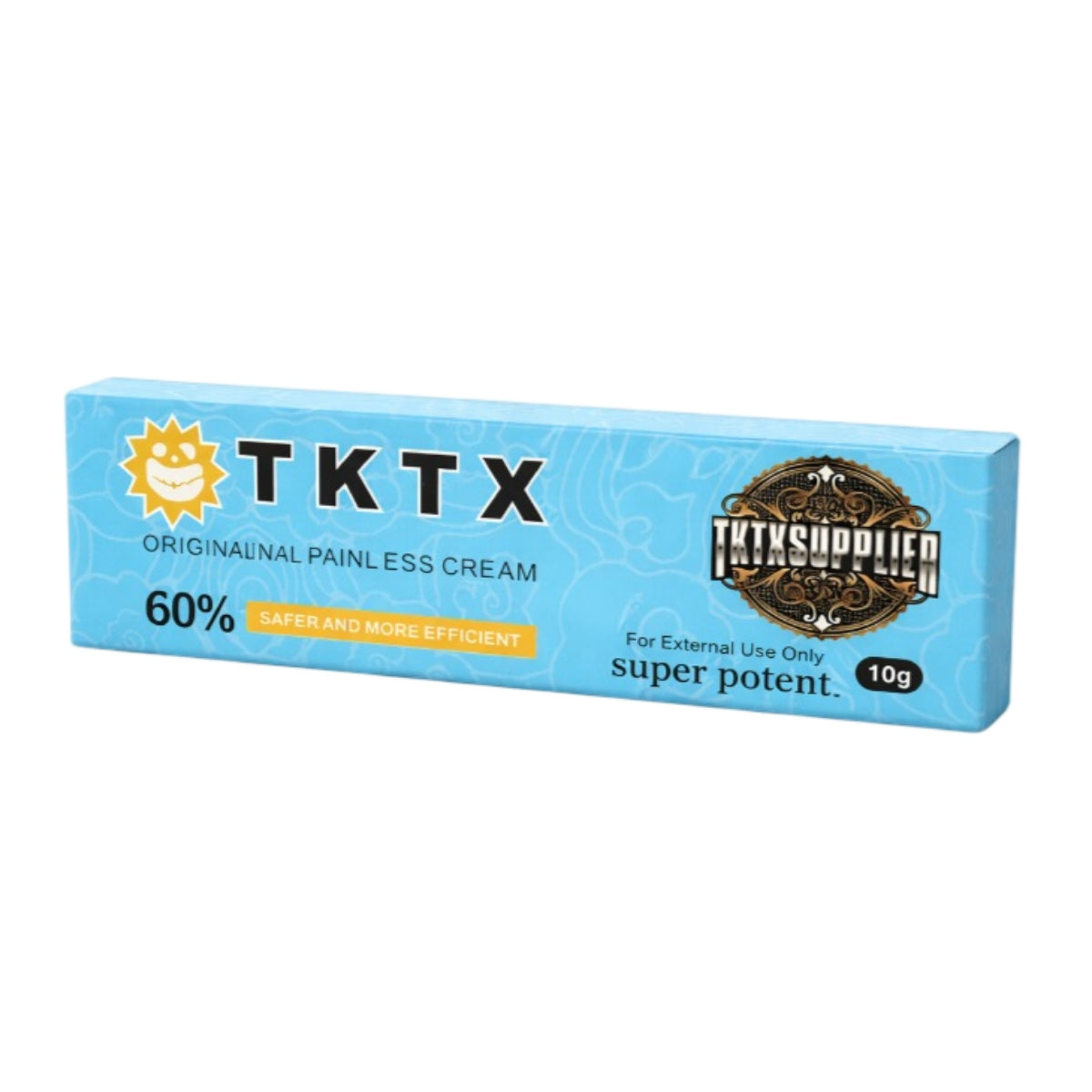 Crema Anestezica, TKTX Supplier, Super Potent, Turquoise, pentru Tatuaje, Cosmetica, 5% Lidocaina, 5% Prilocaina, 10gr