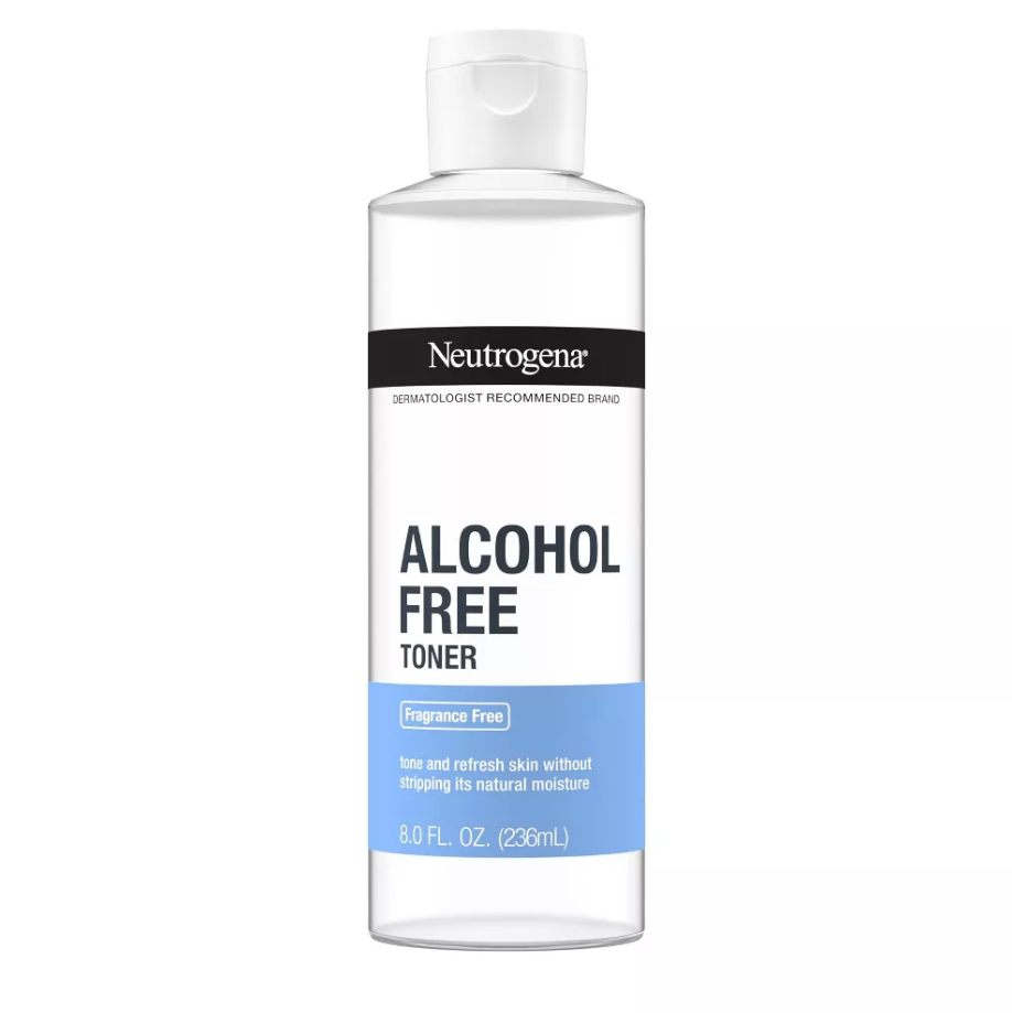 Toner de Fata, Neutrogena, Contribuie la Hidratarea si Luminozitatea PIelii, Non-Comedogenic, Hipoalergenic, fara Alcool, 236ml