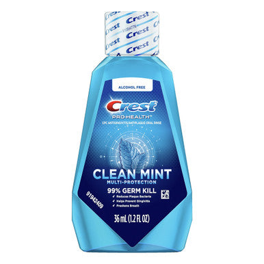 Apa de Gura, Crest, Pro-Health Clean Mint, Protecție Orală Completă și Smalț Întărit, 36ml