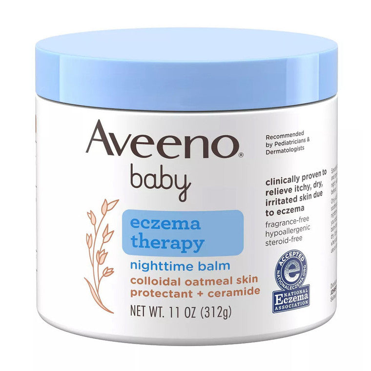 Balsam corp, Aveeno Baby, Eczema Therapy, Ceramide, Triplu complex de ovăz, 310 g