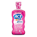 Apa de Gura pentru Copii, Act, Bubblegum Blowout, cu Fluor, fara Alcool, Aroma de Guma de Mestecat, Varsta 6+ ani, 500ml