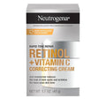 Crema de Fata, Neutrogena, Retinol Correcting Cream, cu Vitamina C si Acid Hialuronic, Zi si Noapte, Anti-Acnee, Anti-Rid, 48gr