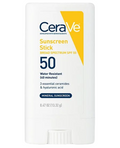 Stick Protectie Solara, CeraVe, Mineral Sunscreen, cu Acid Hialuronic, Ceramide si Oxid de Zinc, fara Parfum, impotriva UVA si UVB, SPF 50, 13.32gr