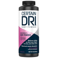 Pudra Antiperspiranta, Certain Dri, Women's Body Powder, pentru Corp si Picioare, pentru Femei, impotriva Transpiratiei, Formula fara Talc, 226gr