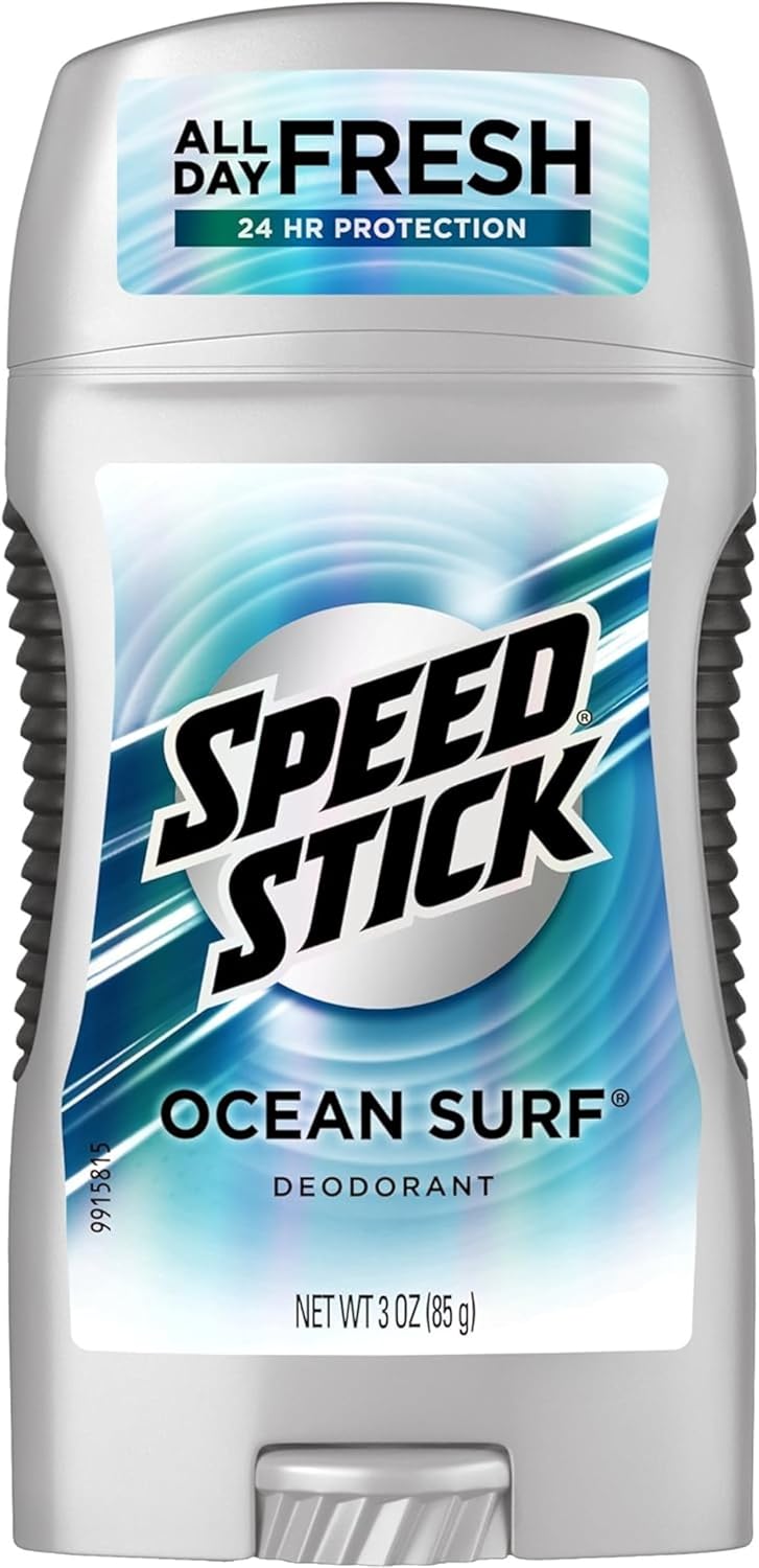 Deodorant antiperspirant, Speed Stick, Ocean Surf, Prospețime marină, Control miros, Protecție de durată, 85 g