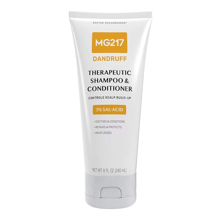 Sampon si Balsam 2 in 1, MG217, Dandruff, Tratament Matreata, Dermatita Seboreica, cu Acid Salicilic 3%, 240ml