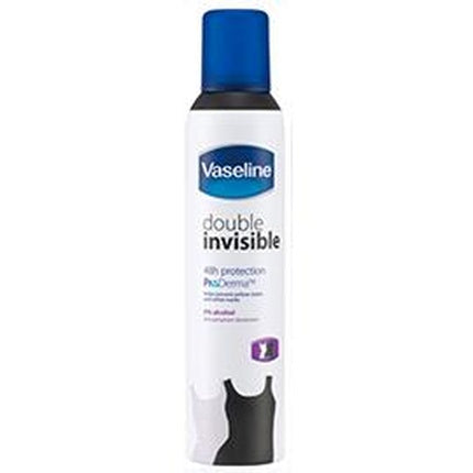 Deodorant Spray, Vaseline, Pro Derma Double Invisible, Protecție antiperspirantă, Fără urme pe haine, 250 ml