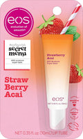 Balsam de buze, Eos, 24H Moisture Super Balm, Căpșuni-Acai, Tratament hidratare, 10 g