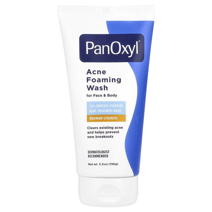Spuma de Curatare, PanOxyl, impotriva Acneei si Eruptilor Cutanate, Peroxid de Benzoil 10%, 156gr