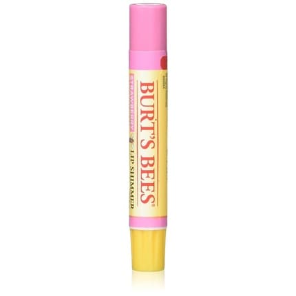 Lip shimmer, Burt's Bees, Strawberry, Strălucire Delicată, Hidratare, Culoare Subtilă, 2.6 g