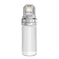 Rola Dermatologica, Hydra Roller, cu Fiola Reincarcabia, pentru Transductia Dermica a Serurilor, 64 Ace Titan, Adancime 0.25mm, 10ml