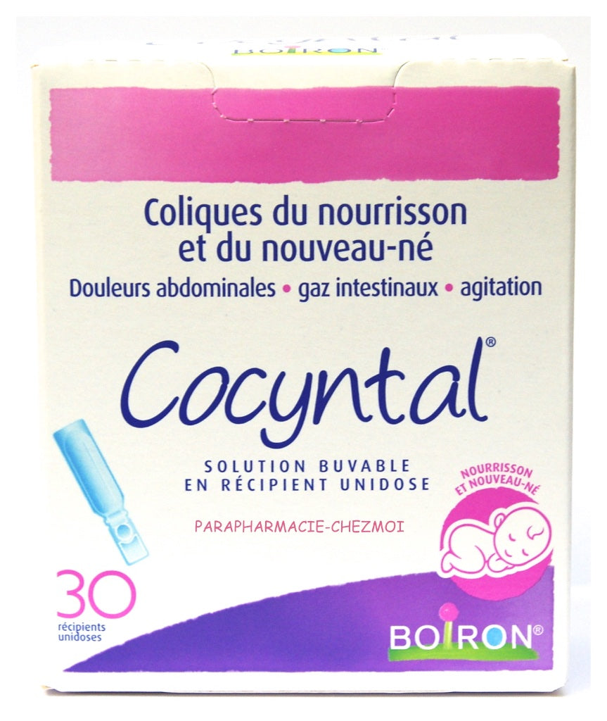 Tratament Homeopatic, Boiron, Cocyntal, impotriva Colicilor Bebelusilor, 30 Fiole