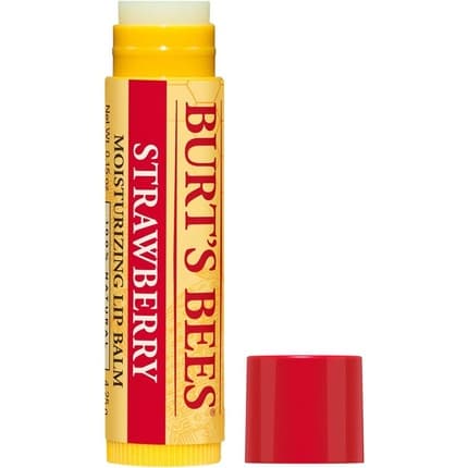 Balsam de buze, Burt's Bees, Strawberry, Hidratare, Protecție, Aromă Căpșuni, 4.25 g