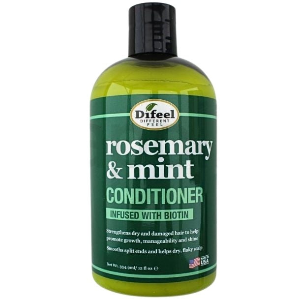 Balsam, Difeel, Rosemary & Mint, Hidratare, Descurcare, Revigorare, 355 ml